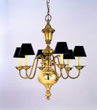 Polished Solid Brass Chandelier