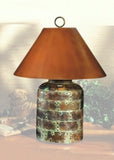 Canister with Riveted Panel Motif