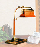 Edwardian Table Lamp with Adjustable Shade