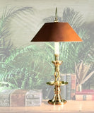 Open Twist Candlestick Lamp