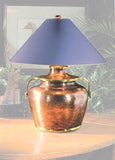 Hand Wrought Water Jug Form with Riveted Handles
