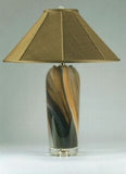 Marbelized Glass Jar Form