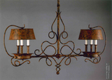 Game Table Chandelier
