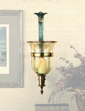 English Hurricane Sconce