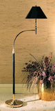 Transitional Swivel Arc Floor Lamp