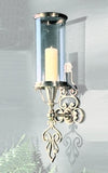 English Scroll Candle Sconce