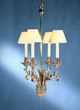Traditional French Chandelier with Organic Motif