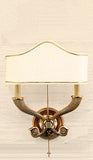 DIGNIFIED SIMPLICITY Two-Arm Empire Sconce