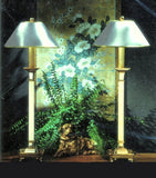 Tall Square Column Table Lamp with Radiused Corners