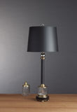 Elongated Footed Column Lamp